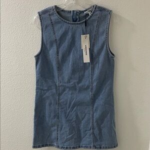 Denim dress size medium from Vigoss
